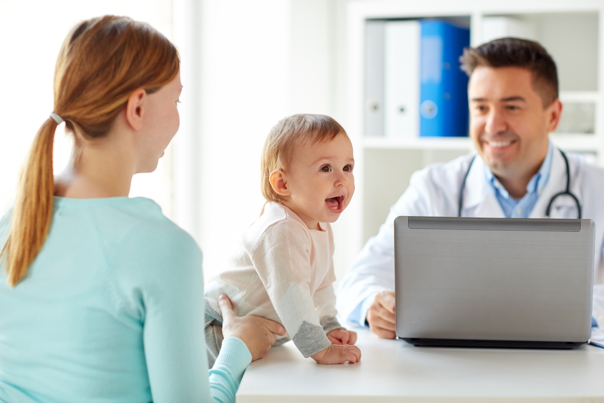 Doctor and Child Exam