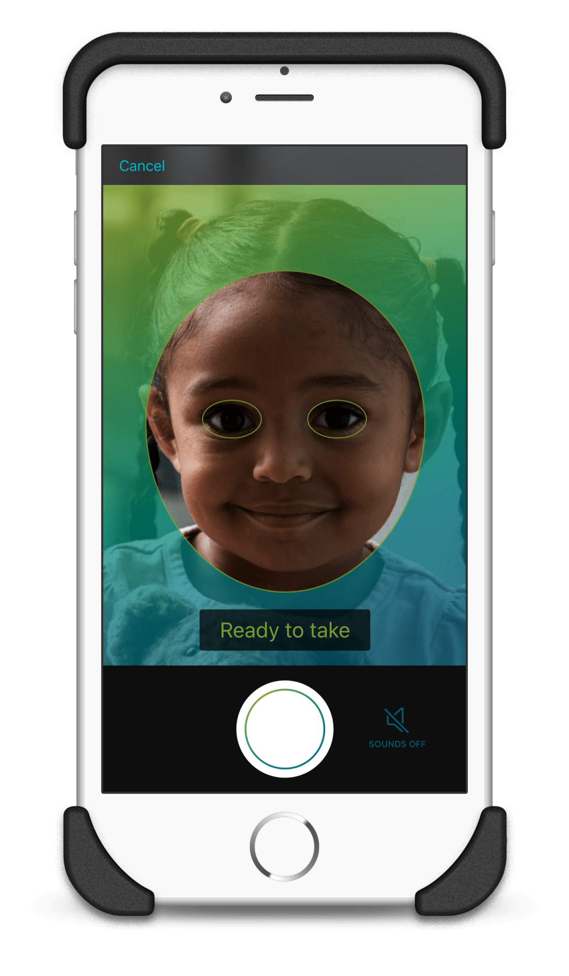 GoCheck Kids Photoscreening screen